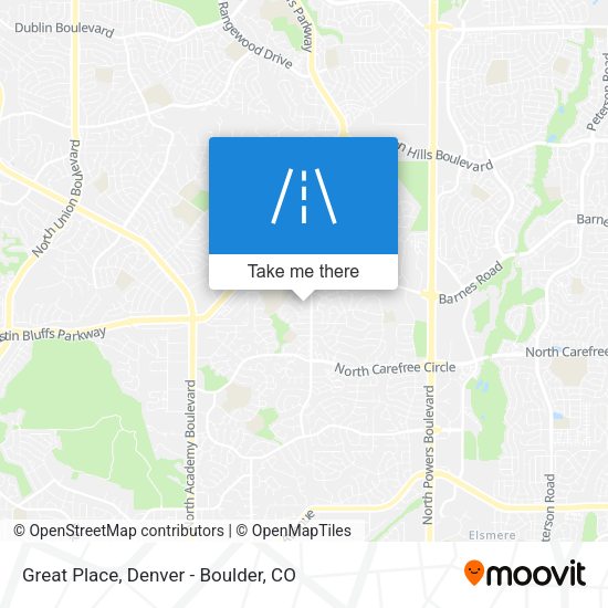 Mapa de Great Place
