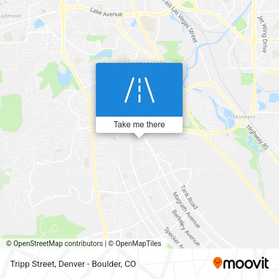 Tripp Street map