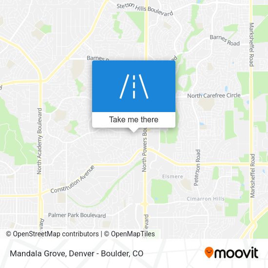 Mandala Grove map