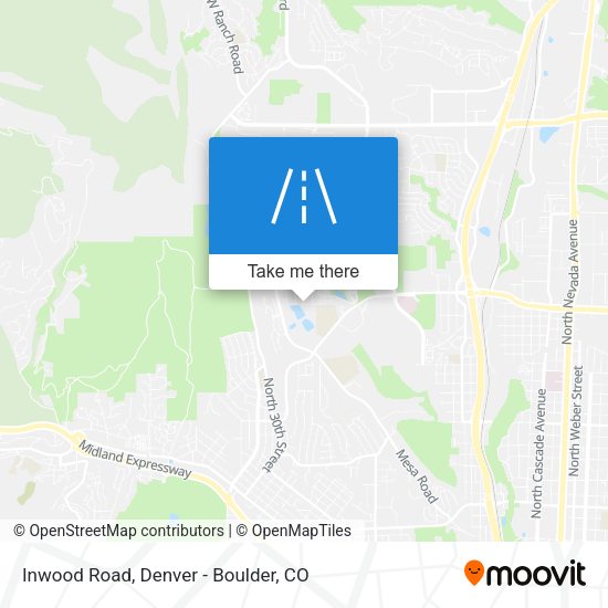 Inwood Road map