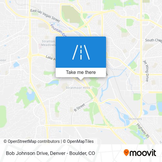 Bob Johnson Drive map