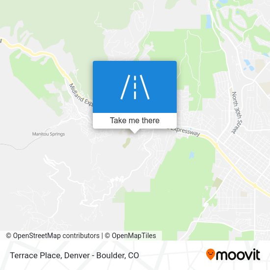 Terrace Place map
