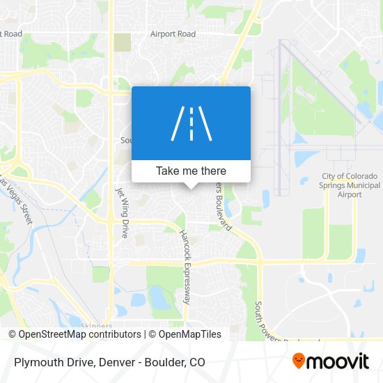 Plymouth Drive map