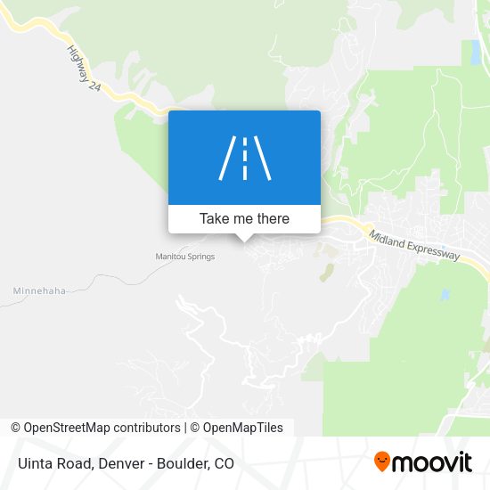 Mapa de Uinta Road