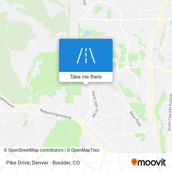 Mapa de Pike Drive