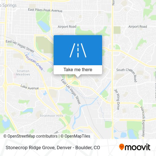 Stonecrop Ridge Grove map