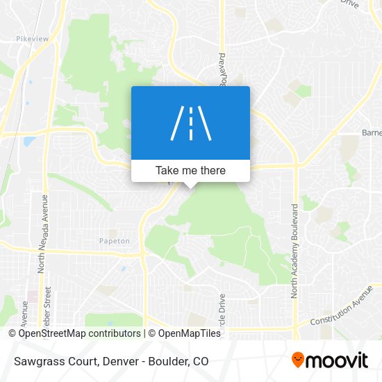 Sawgrass Court map