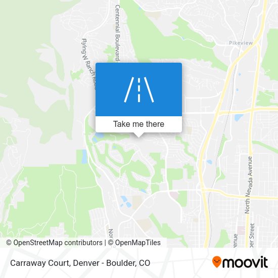 Carraway Court map