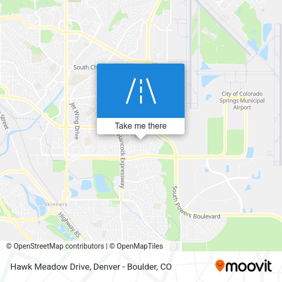 Hawk Meadow Drive map