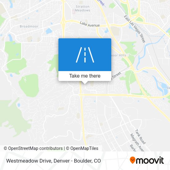 Westmeadow Drive map
