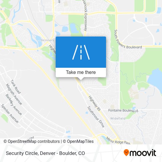 Security Circle map