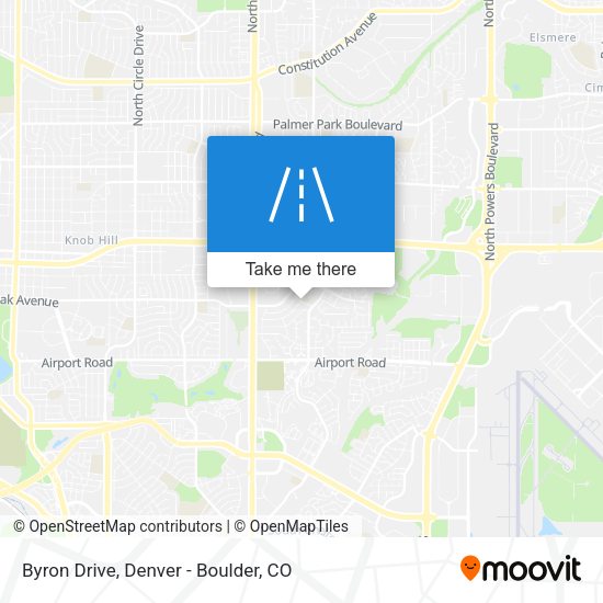 Mapa de Byron Drive