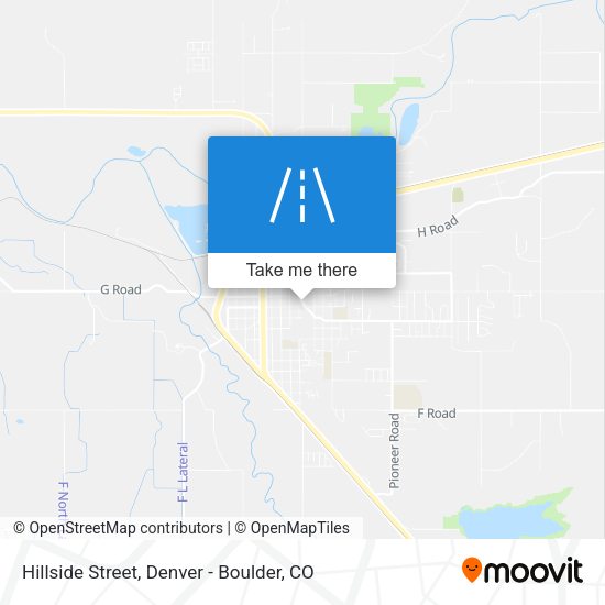 Hillside Street map