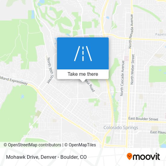 Mohawk Drive map