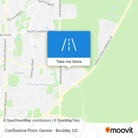 Confluence Point map