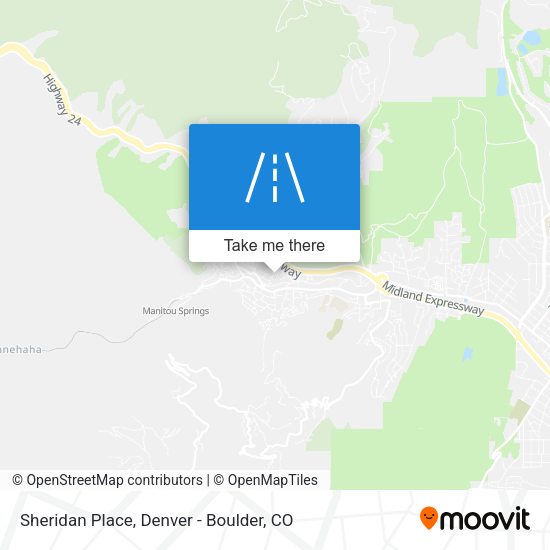 Sheridan Place map