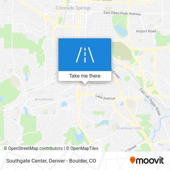 Mapa de Southgate Center