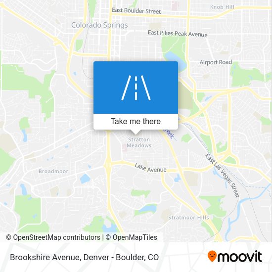 Brookshire Avenue map