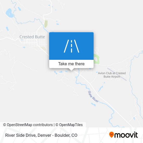 River Side Drive map