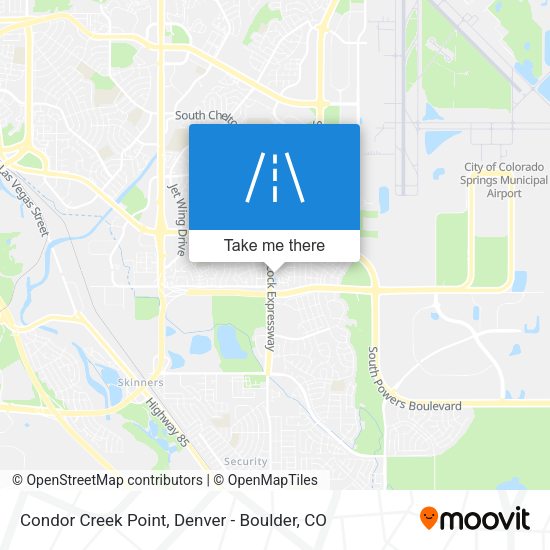 Mapa de Condor Creek Point