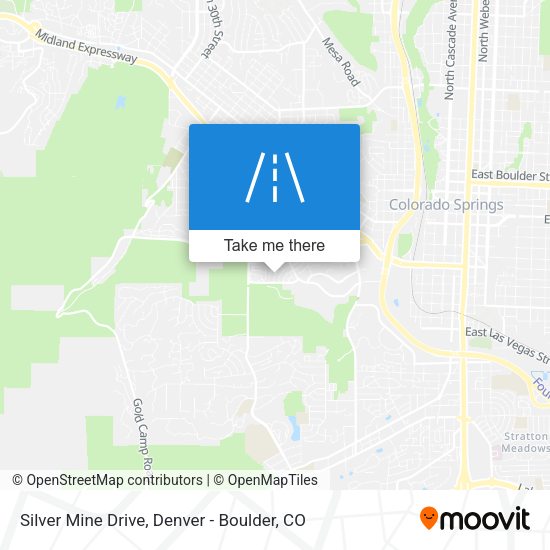 Silver Mine Drive map