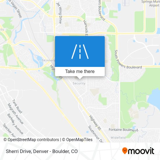 Sherri Drive map