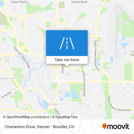 Charleston Drive map
