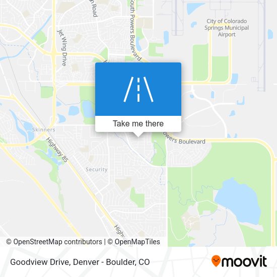 Mapa de Goodview Drive