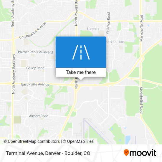 Terminal Avenue map