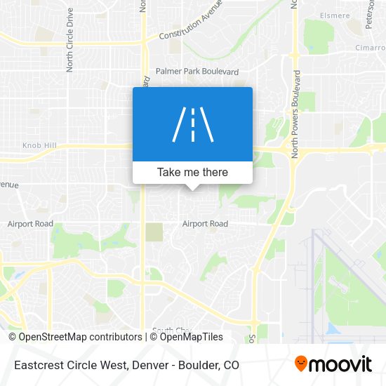 Mapa de Eastcrest Circle West