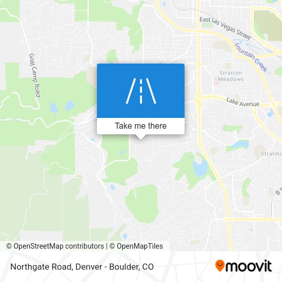 Mapa de Northgate Road
