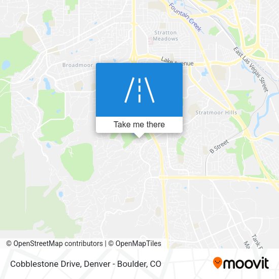Cobblestone Drive map