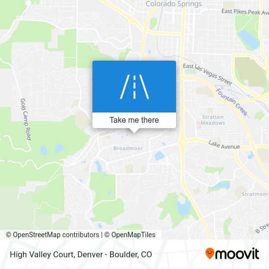Mapa de High Valley Court