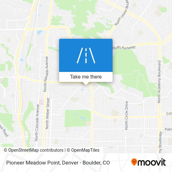 Pioneer Meadow Point map