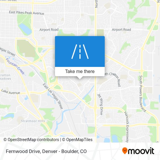 Mapa de Fernwood Drive