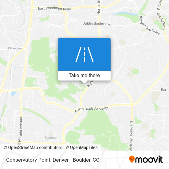 Conservatory Point map