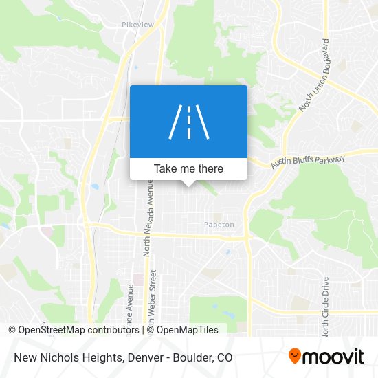 Mapa de New Nichols Heights