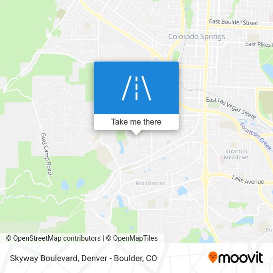Mapa de Skyway Boulevard