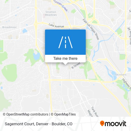 Sagemont Court map