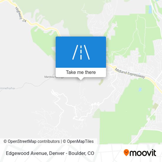 Edgewood Avenue map