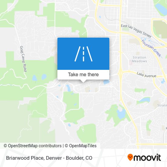 Briarwood Place map
