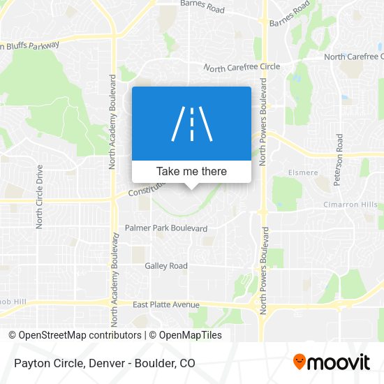 Payton Circle map
