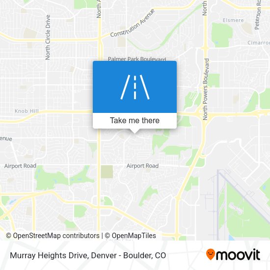 Murray Heights Drive map