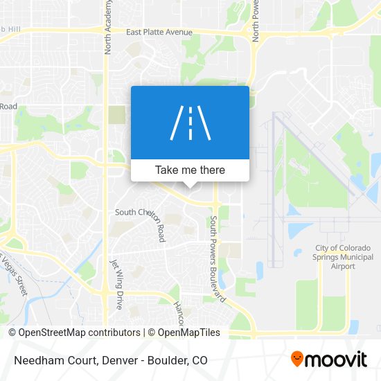Needham Court map