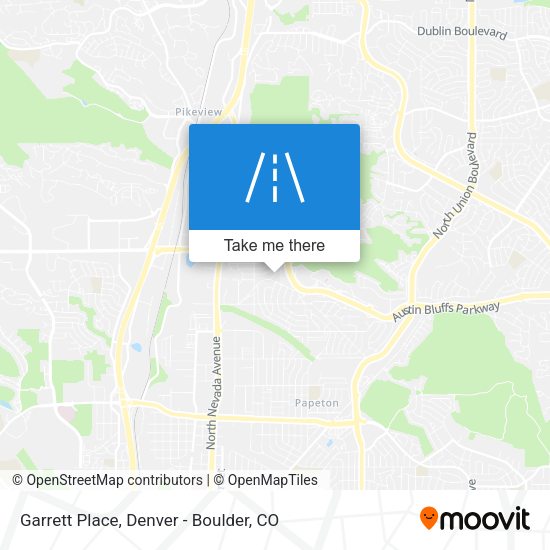 Mapa de Garrett Place