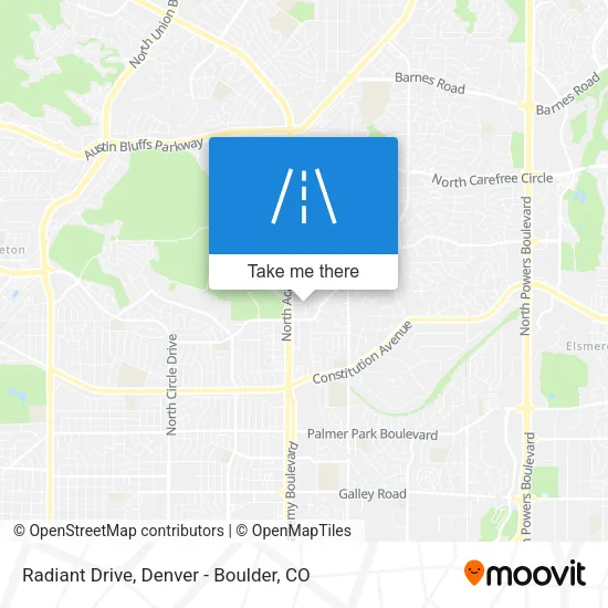 Radiant Drive map