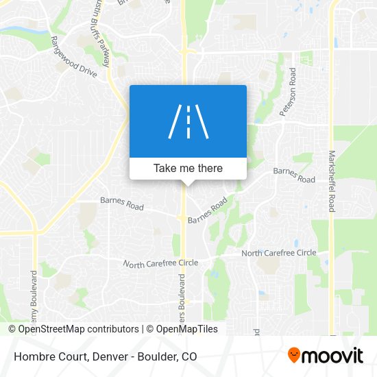 Hombre Court map