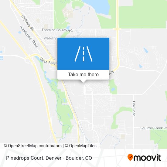 Pinedrops Court map