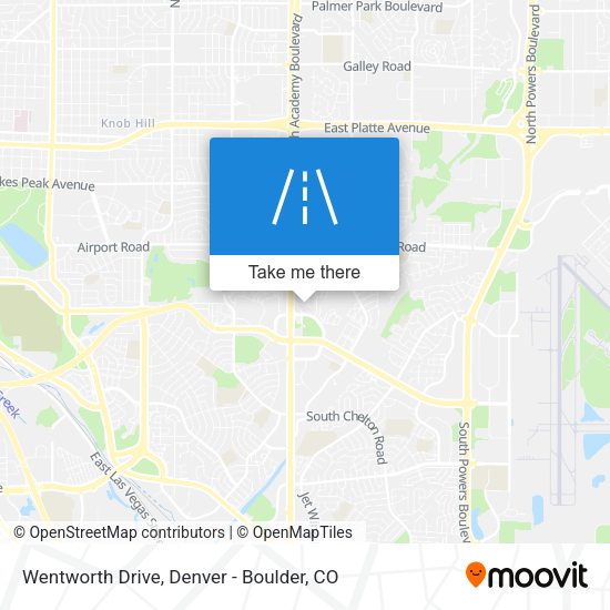 Wentworth Drive map