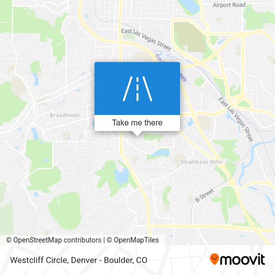 Mapa de Westcliff Circle